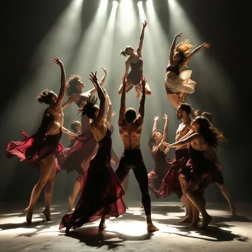 Modern Dance class at Avinayana